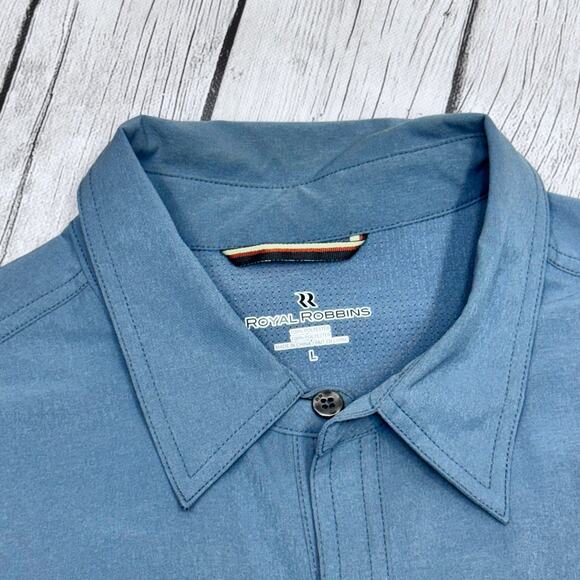 Royal Robbins Men's Sonoran Desert Long Sleeve Fishing Shirt Size Large - Picture 2 of 4